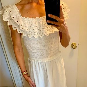 Sea NY eyelet maxi dress